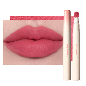 JUDYDOLL Cushion Matte Lip Cream D10 The Idol Pink front view