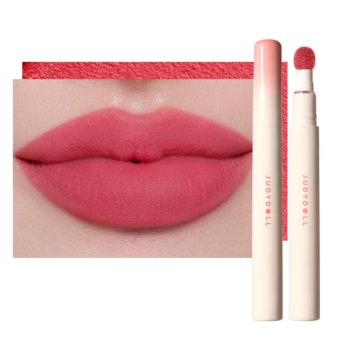 JUDYDOLL Cushion Matte Lip Cream N05 Petal Dream front view