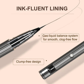 JUDYDOLL Ultra-Fine Liquid Eyeliner Deep Brown in makeup kit