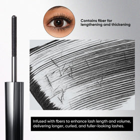 JUDYDOLL Waterproof Mascara 3D Curling application process