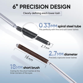 JUDYDOLL Waterproof Mascara 3D Curling on lashes
