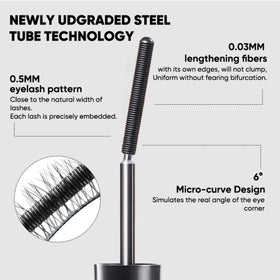 JUDYDOLL Waterproof Mascara 3D Curling with eye makeup
