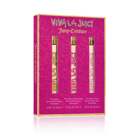 Juicy Couture Viva La Juicy Eau de Parfum 3-Piece Travel Spray Set front view