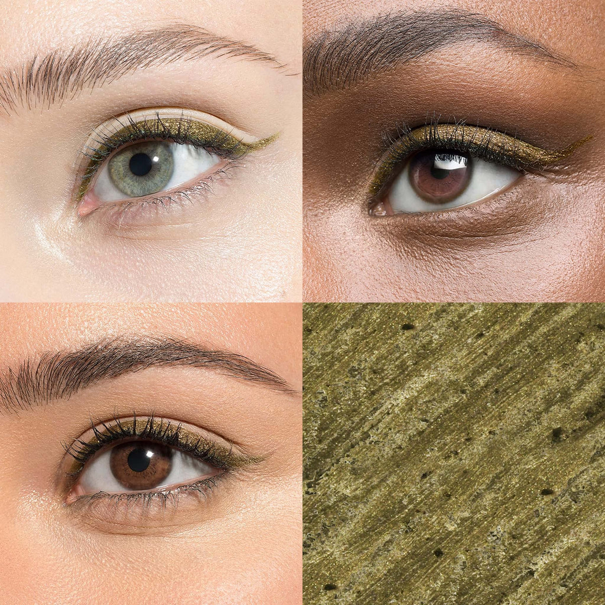 Julep All-Day Eyeliner Golden Olive Shimmer with cap off