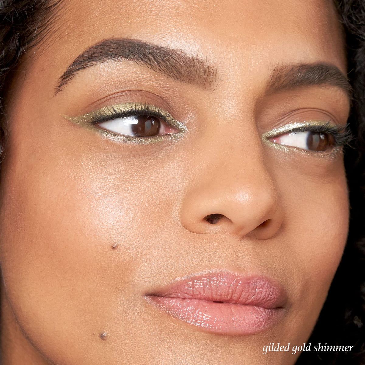 Julep eyeliner in use on model's eyes