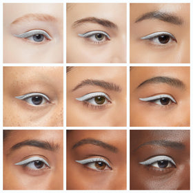 Julep eyeliner in various shades on display