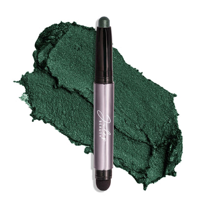 Julep Eyeshadow 101 Crème-to-Powder Stick Evergreen Shimmer front view