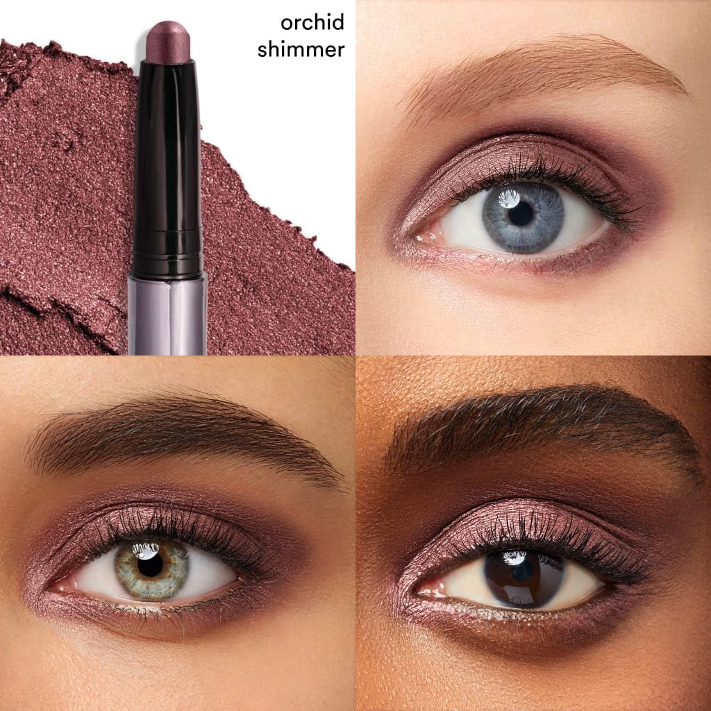 Julep Eyeshadow 101 Crème-to-Powder Stick in Orchid Shimmer with built-in smudger