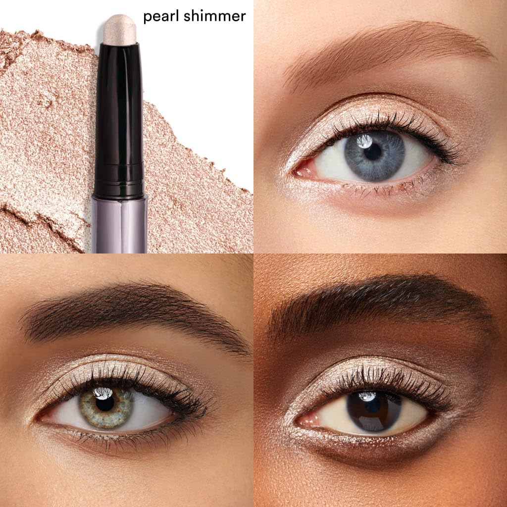 Julep Eyeshadow 101 Crème-to-Powder Stick Pearl Shimmer with built-in smudger