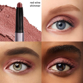Julep Eyeshadow 101 Crème-to-Powder Stick Red Wine Shimmer with built-in smudger