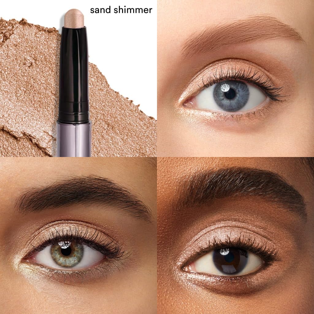 Julep Eyeshadow 101 Crème-to-Powder Stick Sand Shimmer with built-in smudger