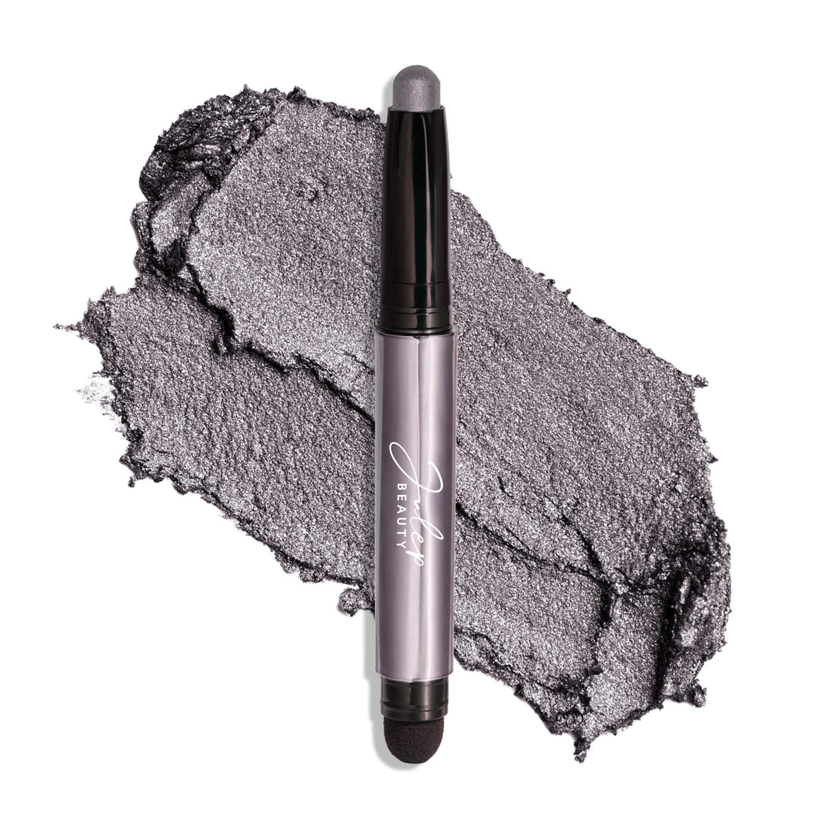 Julep Eyeshadow 101 Crème-to-Powder Stick Smoky Grey Shimmer front view
