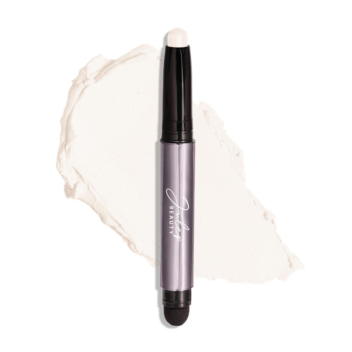 Julep Eyeshadow 101 Crème-to-Powder Stick Snowfall Matte front view