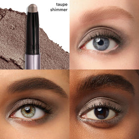 Julep Eyeshadow 101 Crème-to-Powder Stick Taupe Shimmer with built-in smudger