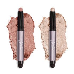 Julep Eyeshadow 101 Duo Pearl Shimmer and Rose Shimmer front view