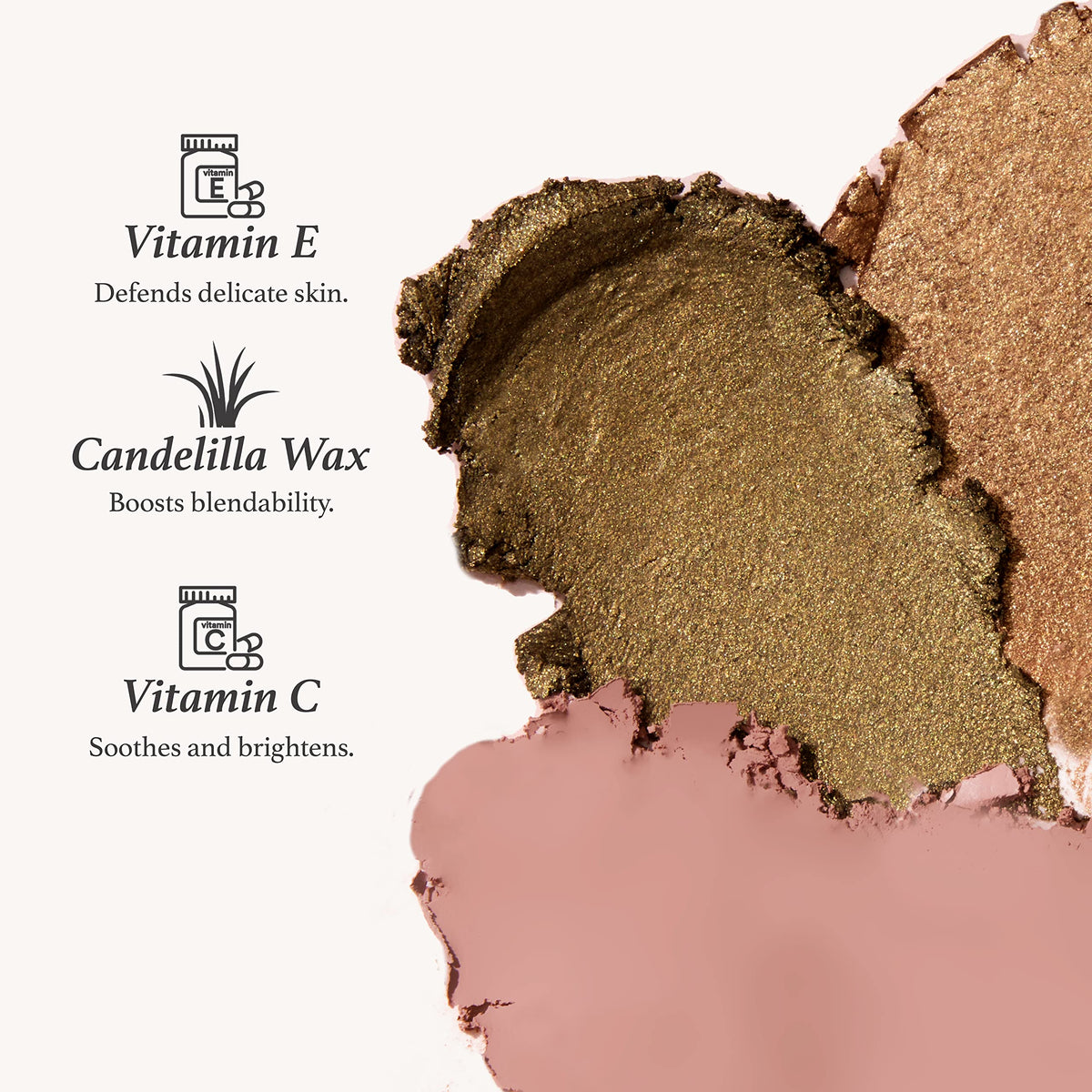 Julep Eyeshadow 101 Duo showing waterproof finish