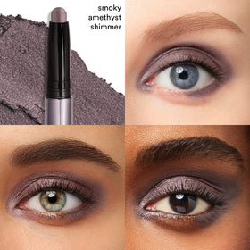 Julep Eyeshadow 101 Smoky Amethyst Shimmer Stick with built-in smudger