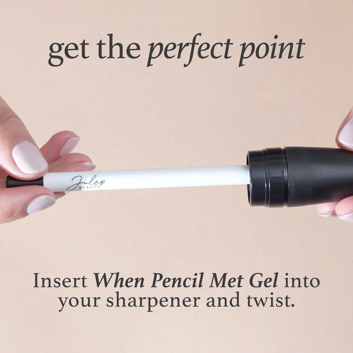 Julep Graphite Shimmer Eyeliner on a makeup table