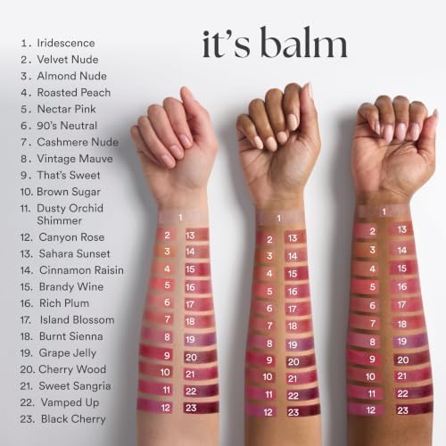 Julep It’s Balm Moisturizing Lip Color on a makeup table