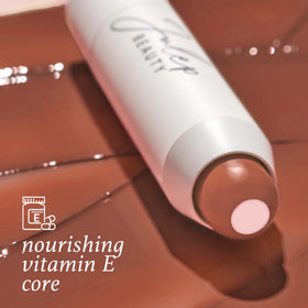 Julep It’s Balm Moisturizing Lip Color Roasted Peach open tube