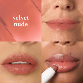 Julep It’s Balm Velvet Nude swatch on skin