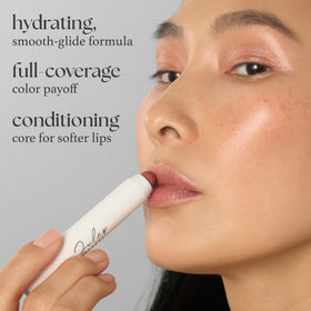 Julep Tinted Lip Balm applied on lips