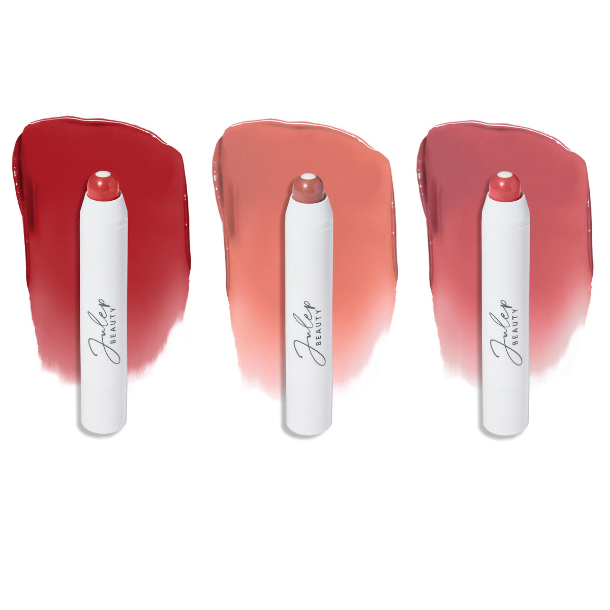 Julep Tinted Lip Balm Trio packaging front view