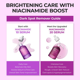 JUMISO 10% Niacinamide Dark Spot Serum lifestyle scene