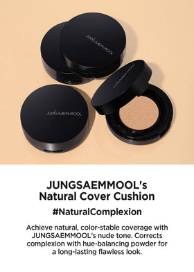JUNG SAEM MOOL Essential Skin Nuder Cushion Mini open with cushion