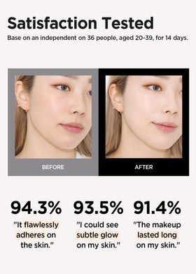 JUNG SAEM MOOL Essential Skin Nuder Cushion Mini with applicator