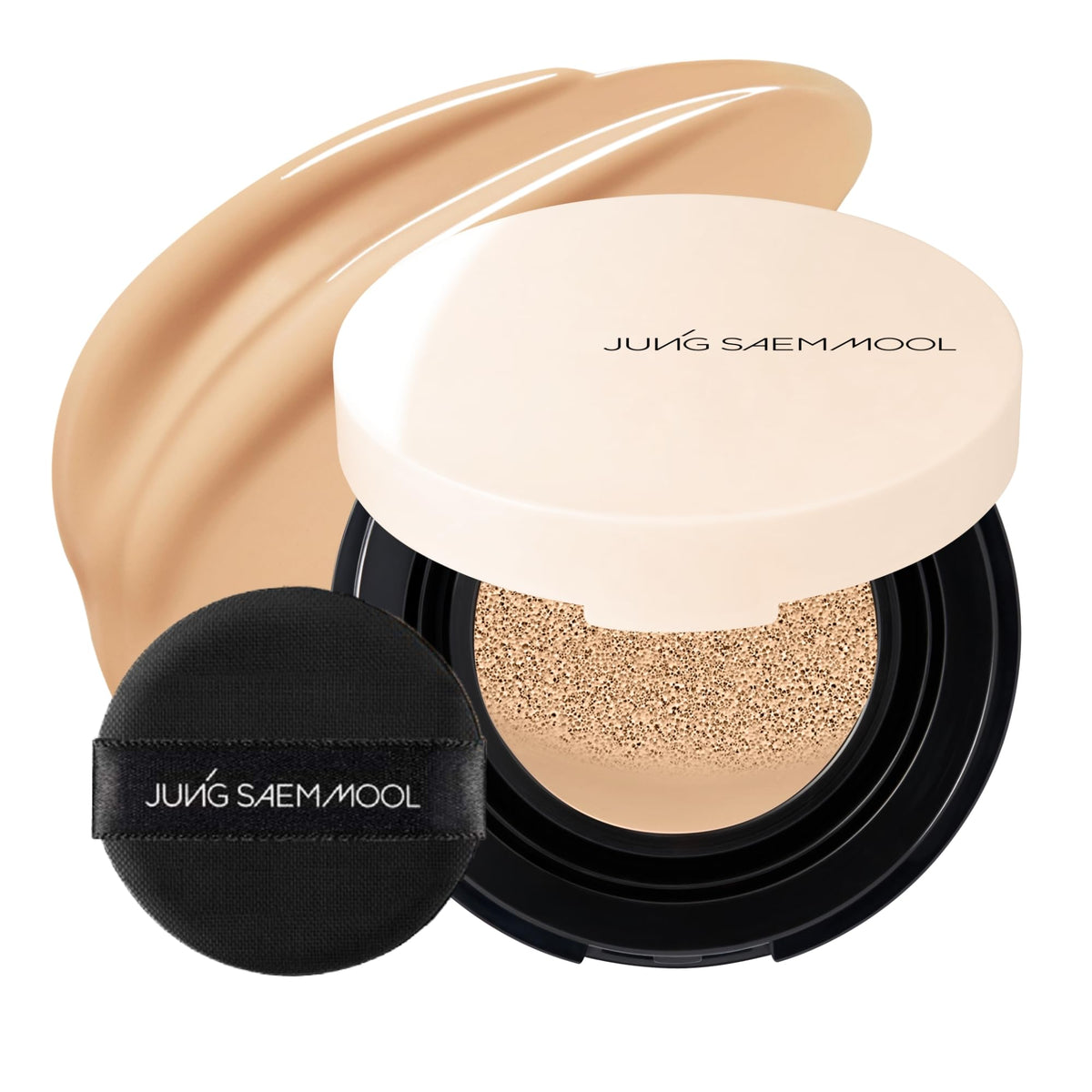 JUNG SAEM MOOL Skin Nuder Cushion 22W Sand front view