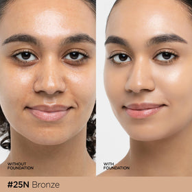 JUNG SAEM MOOL Skin Nuder Cushion 25N Bronze open with puff
