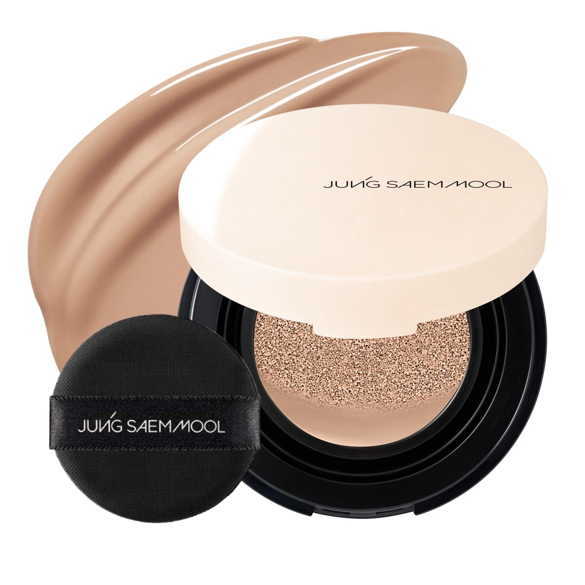 JUNG SAEM MOOL Skin Nuder Cushion 26N Taupe Beige front view