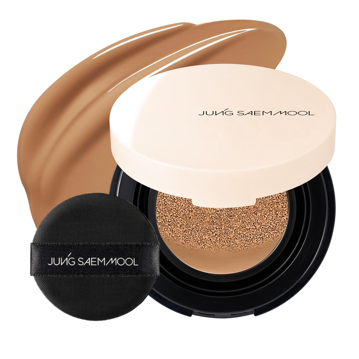 JUNG SAEM MOOL Skin Nuder Cushion 30C Cinnamon front view