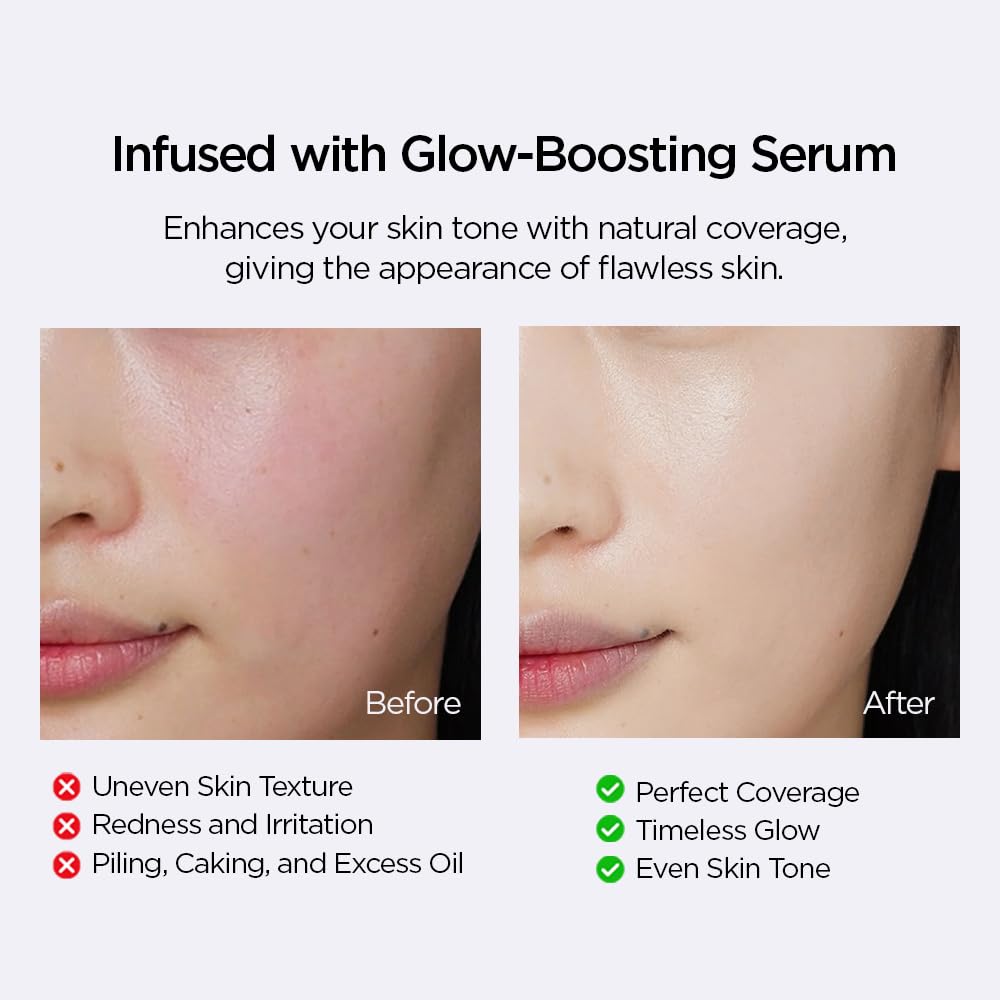 JUNG SAEM MOOL Skin Nuder Cushion application demonstration