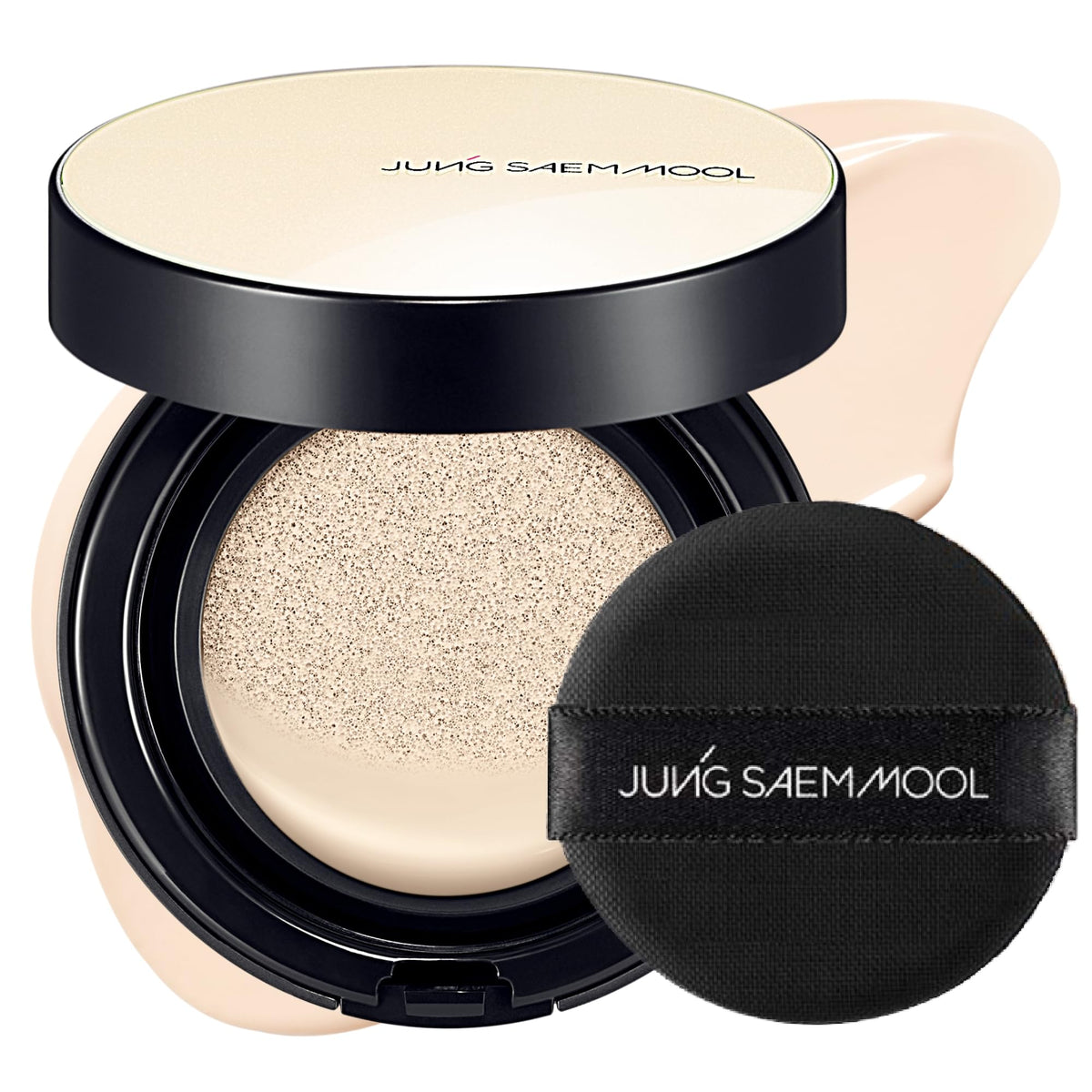 JUNG SAEM MOOL Skin Nuder Cushion Foundation 10N Shell Cream front view
