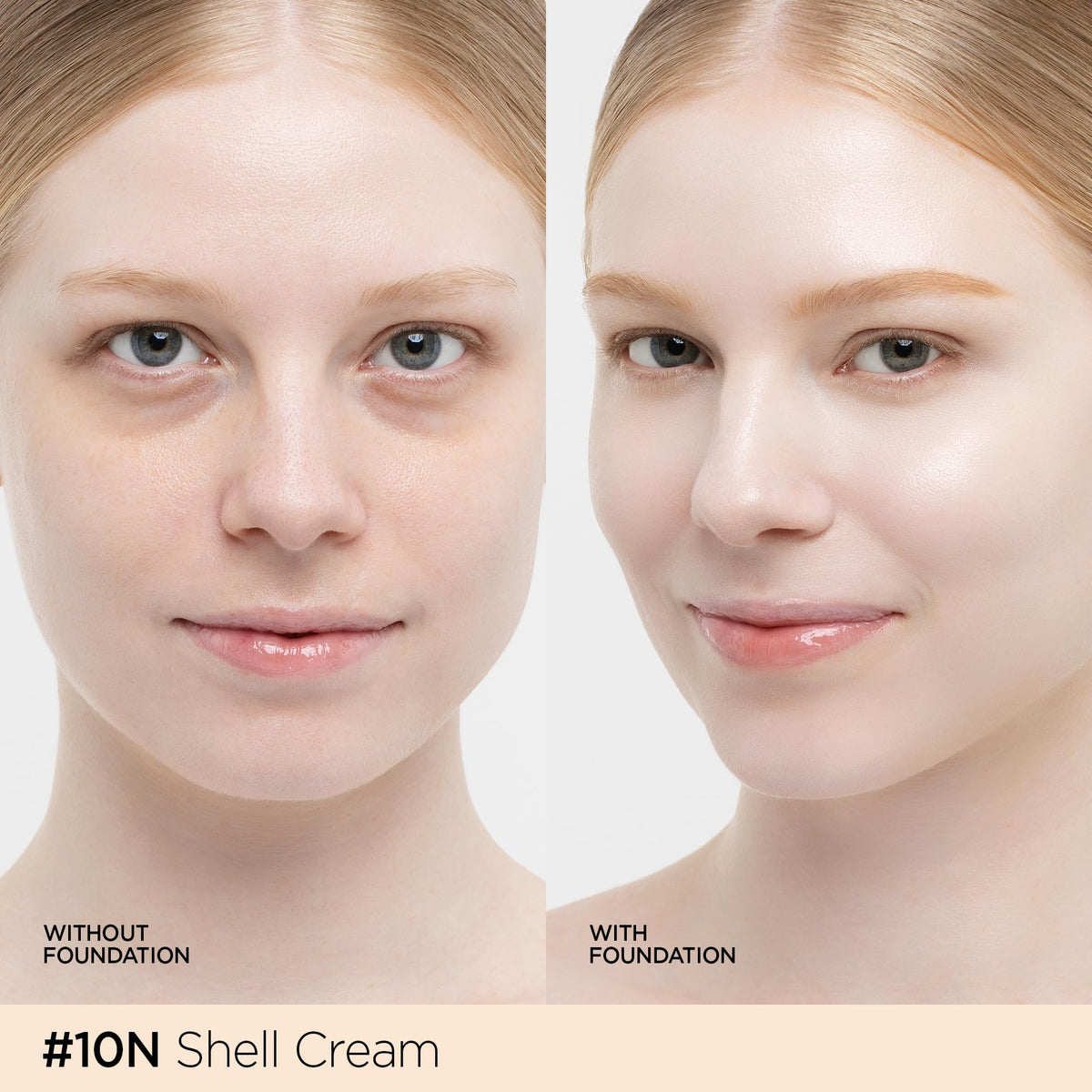 JUNG SAEM MOOL Skin Nuder Cushion Foundation 10N Shell Cream packaging