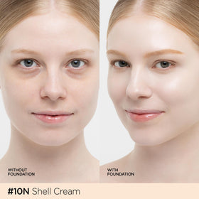 JUNG SAEM MOOL Skin Nuder Cushion Foundation 10N Shell Cream packaging