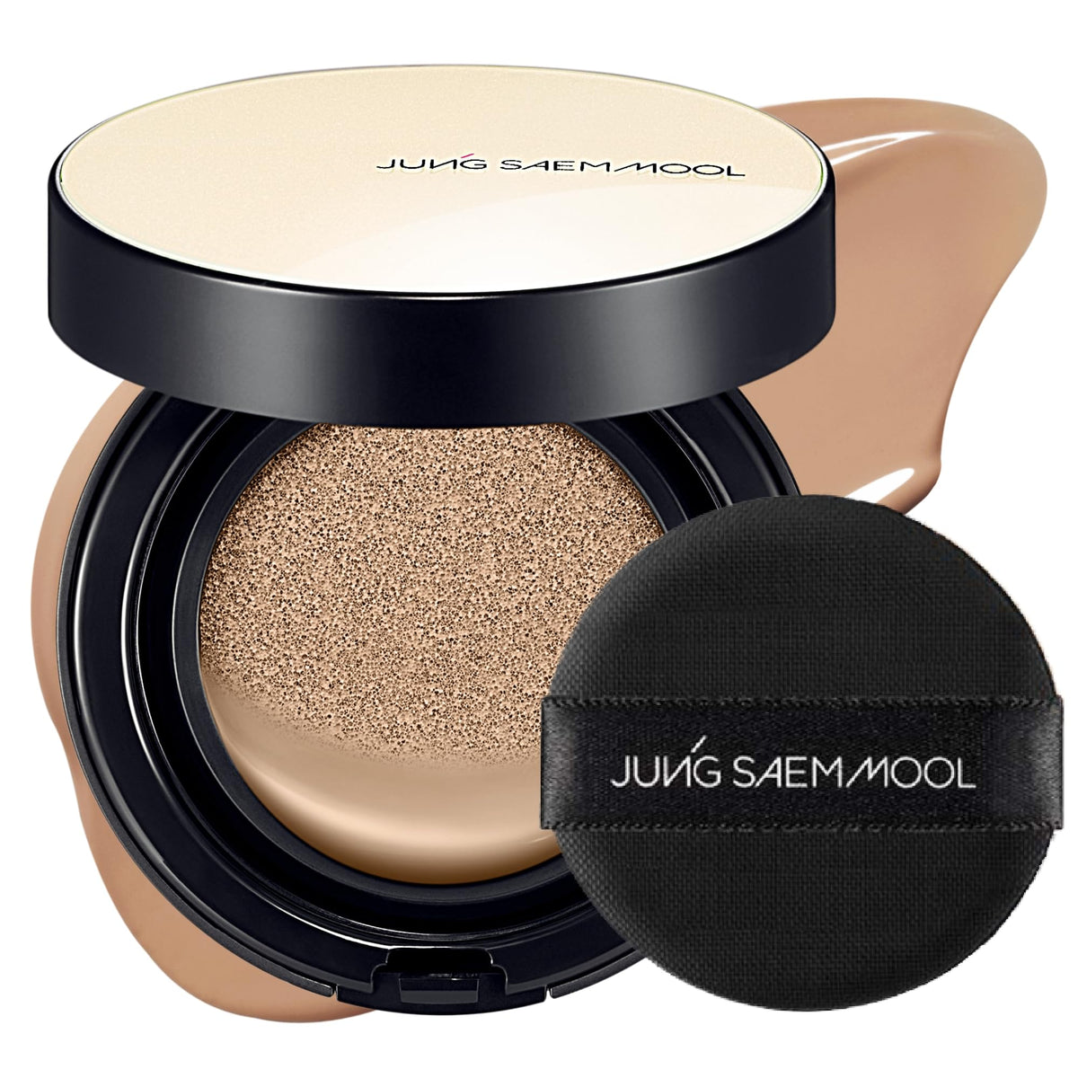JUNG SAEM MOOL Skin Nuder Cushion Foundation 25N Bronze front view