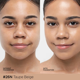 JUNG SAEM MOOL Skin Nuder Cushion Foundation 26N Taupe Beige puff and cushion