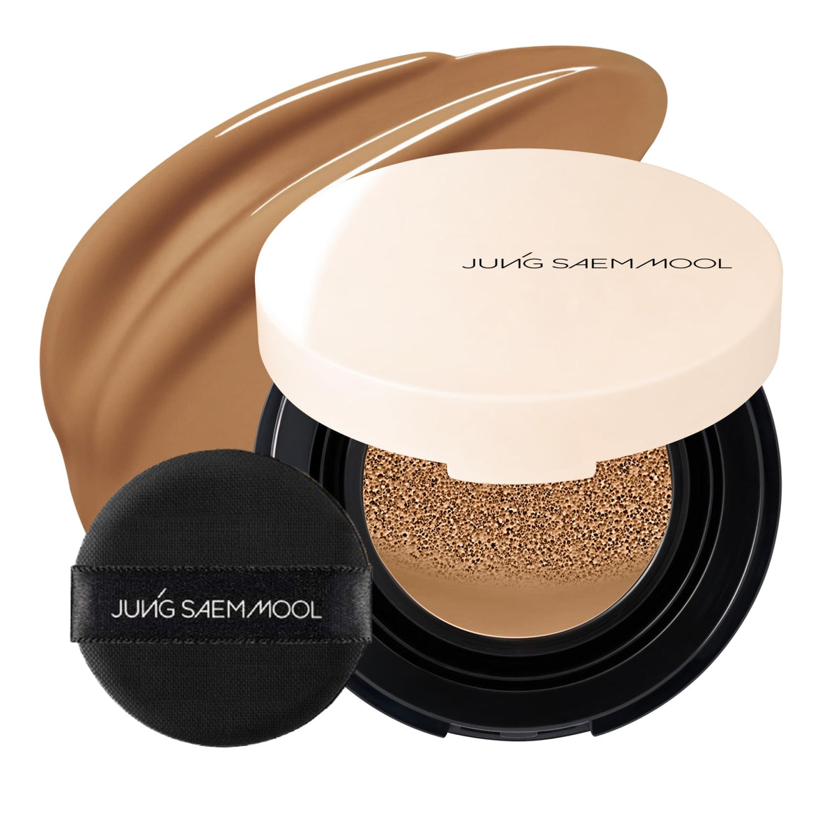 JUNG SAEM MOOL Skin Nuder Cushion Foundation 32N Walnut front view
