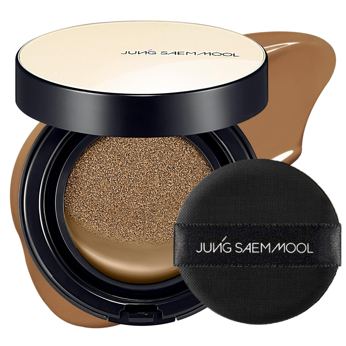 JUNG SAEM MOOL Skin Nuder Cushion Foundation 34W Hazelnut front view