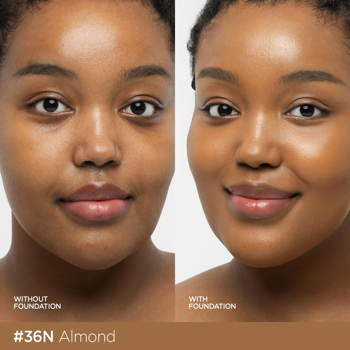 JUNG SAEM MOOL Skin Nuder Cushion Foundation 36N Almond with puff applicator