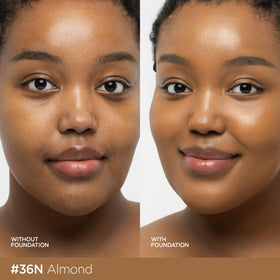 JUNG SAEM MOOL Skin Nuder Cushion Foundation 36N Almond with puff applicator