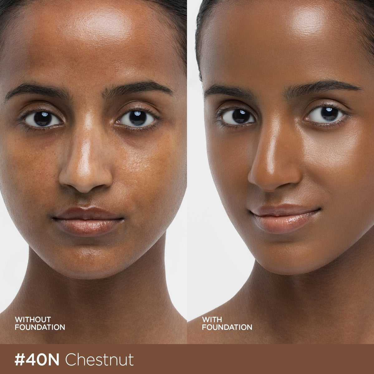JUNG SAEM MOOL Skin Nuder Cushion Foundation 40N Chestnut with applicator