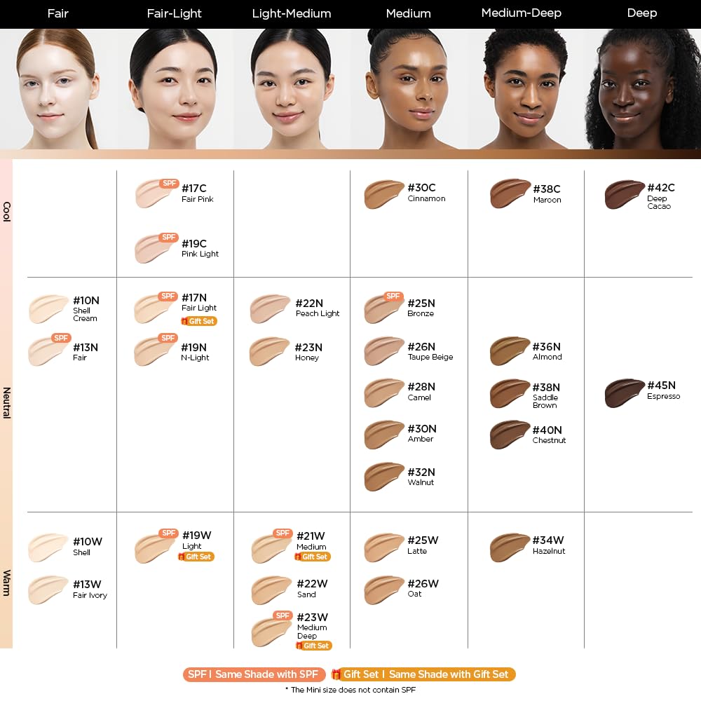 JUNG SAEM MOOL Skin Nuder Cushion Foundation applicator puff