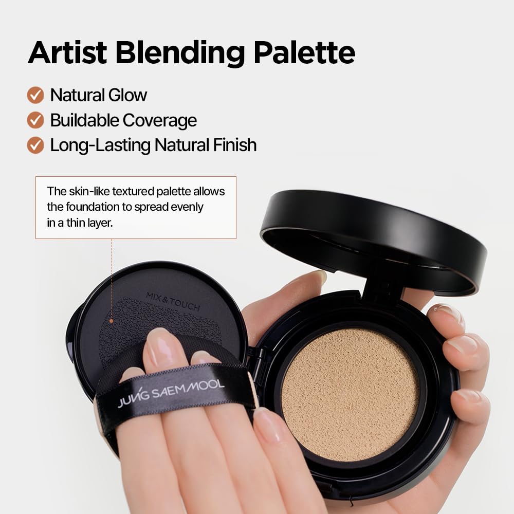 JUNG SAEM MOOL Skin Nuder Cushion Foundation in lifestyle setting