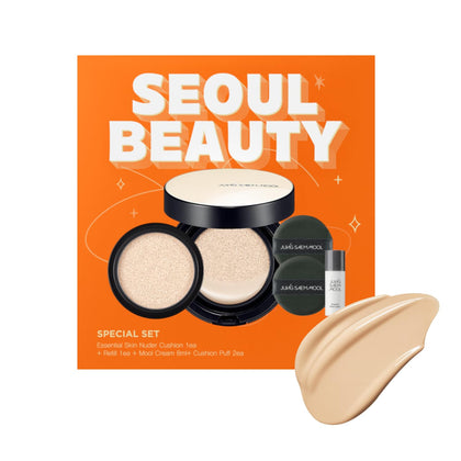 JUNG SAEM MOOL Skin Nuder Cushion Gift Set front view