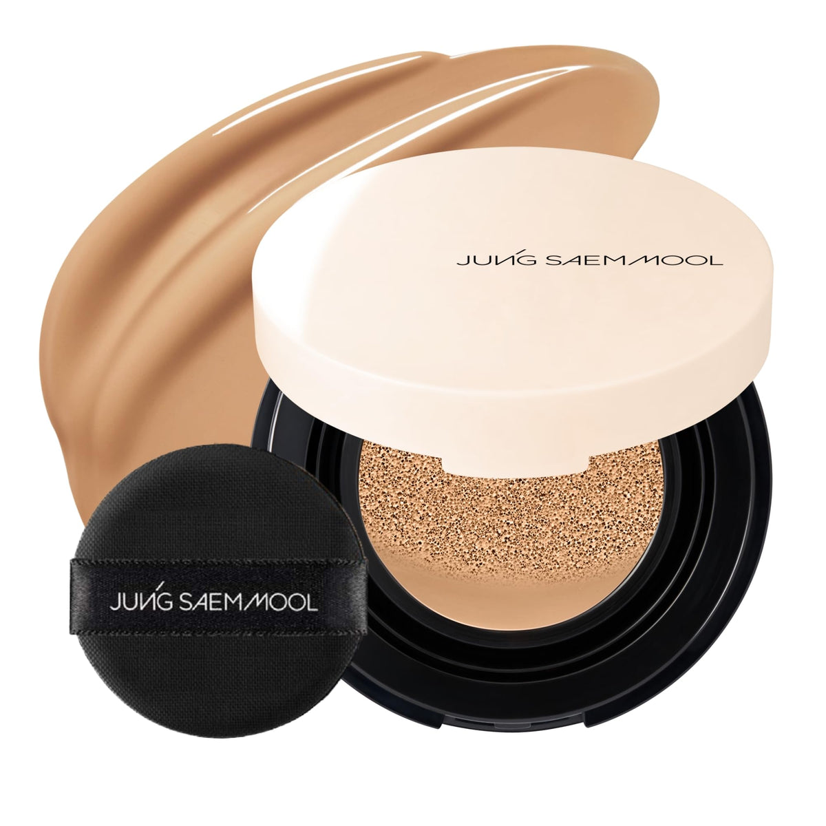 JUNG SAEM MOOL Skin Nuder Cushion Mini Size 26W Oat front view