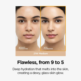 JUNG SAEM MOOL Skin Nuder Cushion packaging with dimensions
